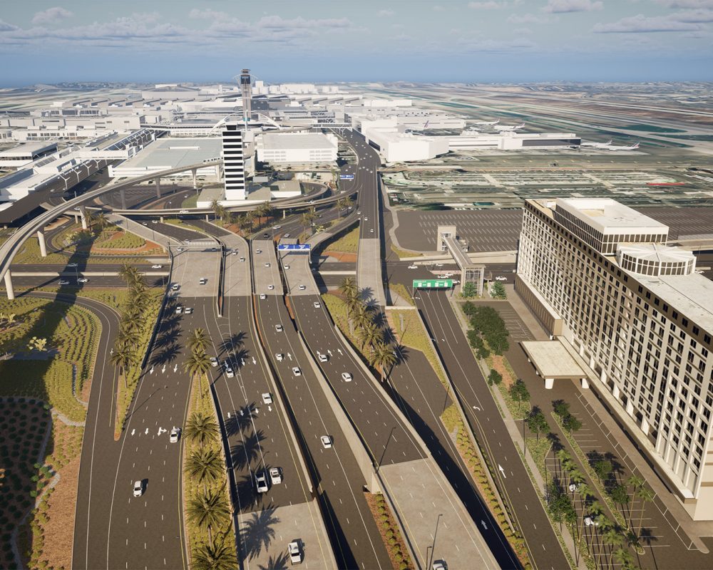 ATMP Roadways Facing West